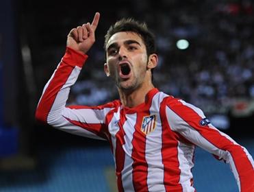 Adrian Lopez scored Atletico's crucial equaliser